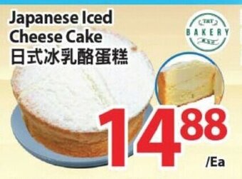 T&T Supermarket Japanese iced cheese cake offer