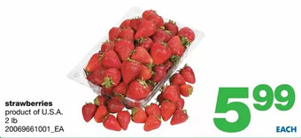 Wholesale Club Strawberries offer