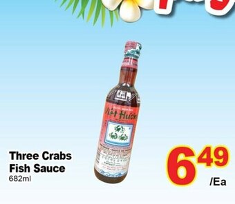 T&T Supermarket Three crabs fish sauce offer