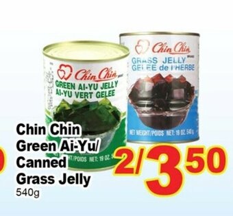 T&T Supermarket Chin chin green ai-yu/ canned grass jelly offer