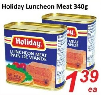 Fresh Win Foodmart Holiday luncheon meat offer