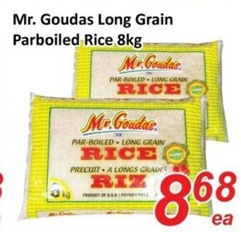 Fresh Win Foodmart Mr. goudas long grain parboiled rice offer