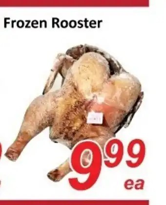 Frozen rooster