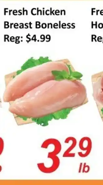 Fresh Win Foodmart Fresh chicken breast boneless offer