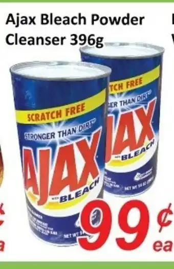 Ajax bleach powder cleanser