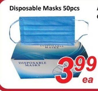 Fresh Win Foodmart Disposable masks 50pcs offer