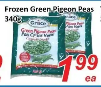 Fresh Win Foodmart Frozen green pigeon peas offer