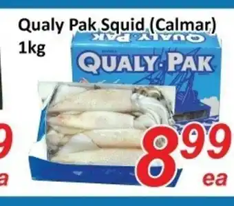 Fresh Win Foodmart Qualy pak squid (calmar) offer