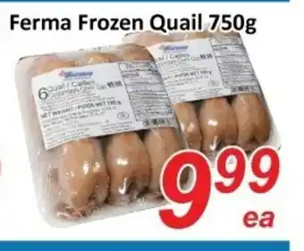 Fresh Win Foodmart Ferma frozen quail offer