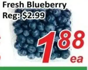 Fresh Win Foodmart Fresh blueberry offer