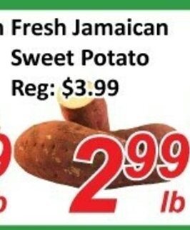 Fresh Win Foodmart Fresh jamaican sweet potato offer