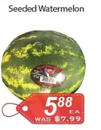 Ample Food Market Seeded watermelon offer