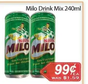 Ample Food Market Milo drink mix offer
