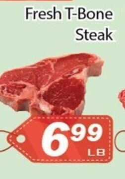 Ample Food Market Fresh t-bone steak offer