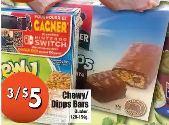 Westfort Foods Chewy/ dipps bars offer