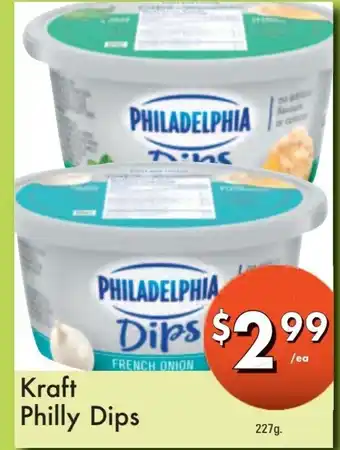 Westfort Foods Kraft philly dips offer