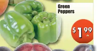 Green peppers