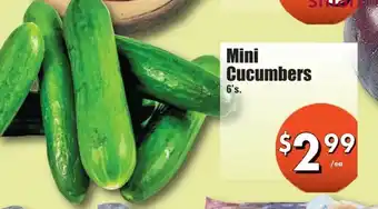 Westfort Foods Mini cucumbers offer