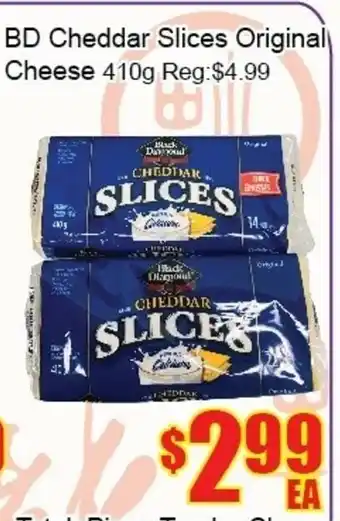 Fu Yao Supermarket Bd cheddar slices original cheese offer