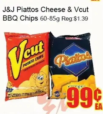 Fu Yao Supermarket J&j piattos cheese & cut bbq chips offer