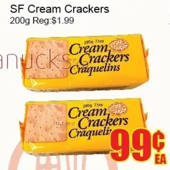 Fu Yao Supermarket Sf cream crackers offer