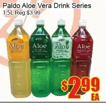 Fu Yao Supermarket Paldo aloe vera drink series offer