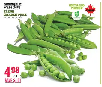 Foodsmiths Fresh Garden Peas offer