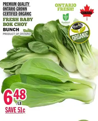 Foodsmiths Fresh Baby Bok Choy offer