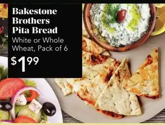 Urban Fare Bakestone Brothers Pita Bread offer