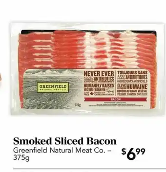 Urban Fare Smoked Sliced Bacon offer