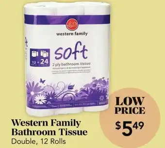 Urban Fare Western Family Bathroom Tissue offer