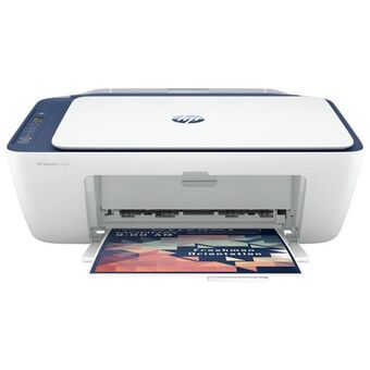Best Buy Hp deskjet 2742e wireless all-in-one inkjet printer - blue steel offer