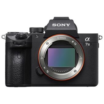 Best Buy Sony alpha a7 iii full-frame mirrorless vlogger camera (body only) offer
