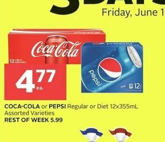 Rexall COCA-COLA OR PEPSI offer
