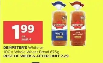 Rexall Dempster's offer