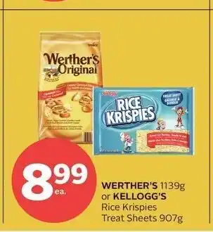 Rexall Wherther's or Kellogg's offer