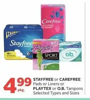 Rexall STAYFREE or CAREFREE offer