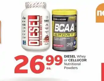 Rexall DIESEL or CELLUCOR offer