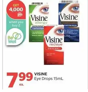 Rexall VISINE offer
