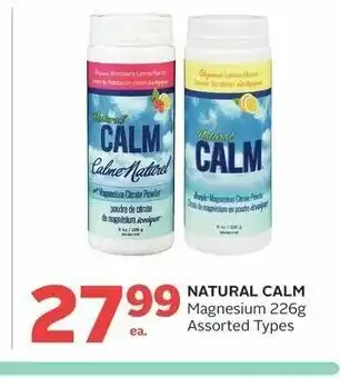 Rexall NATURAL CALM offer