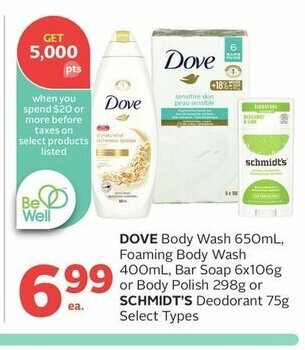 Rexall DOVE offer