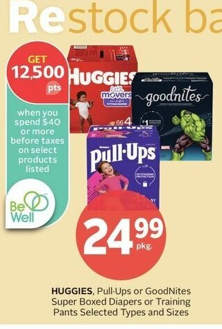 Rexall HUGGIES offer