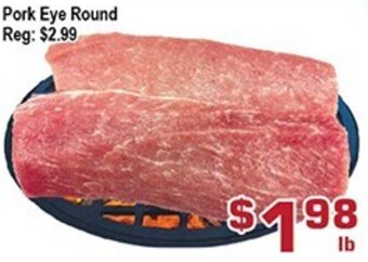 Top Food Supermarket Pork Eye Round offer
