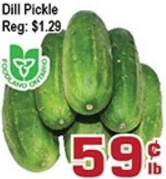 Top Food Supermarket Dill Pickle offer