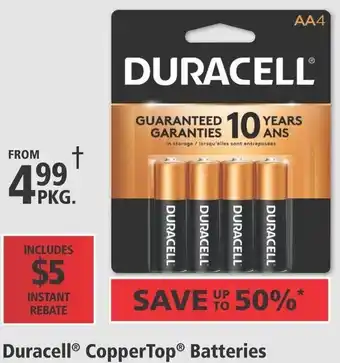 Duracell CopperTop Batteries