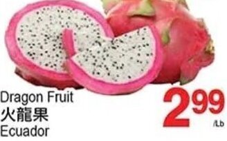 T&T Supermarket Dragon Fruit offer