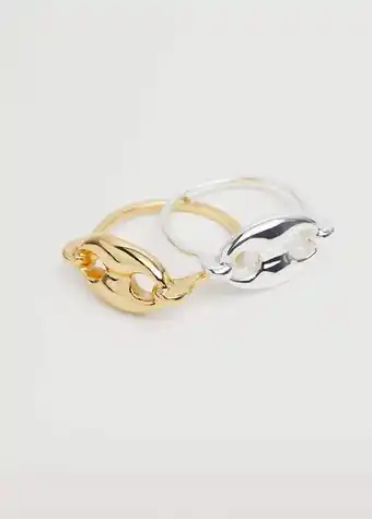 Mango Metal ring set offer