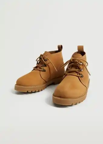 Mountain leather ankle boots