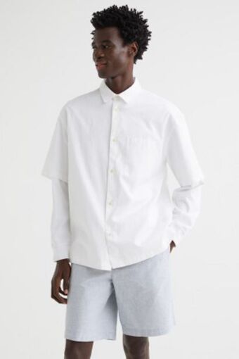 H&M Cotton shorts offer