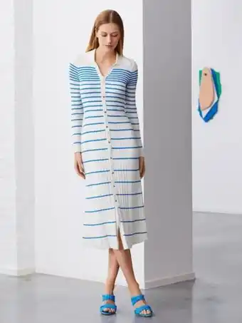 SheIn Motf premium wool mix fitted sweater dress offer